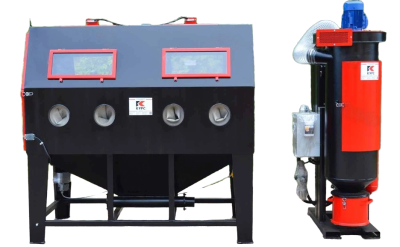 Пескоструйная камера PST-КСО-200.2-Н-ФВР-М на 4 места оператора