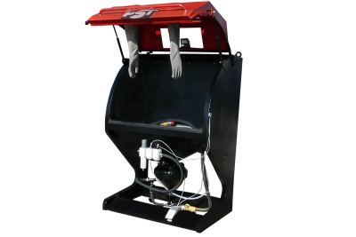 Пескоструйная камера PST-КСО-110 напорная,  без ФВ, без ФВР, без выдвижного поворотного стола