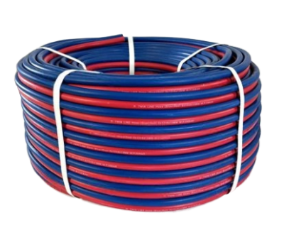 Рукав напорный сдвоенный КУРС twin line hose, диаметром 6.3 мм, длина 50 п.м.